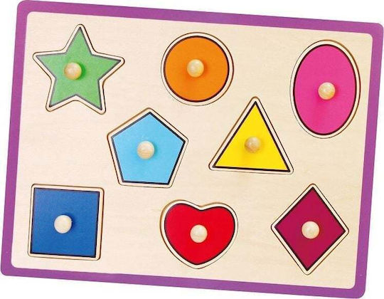 Ξύλινο Παιδικό Puzzle Σφηνώματα Viga Toys