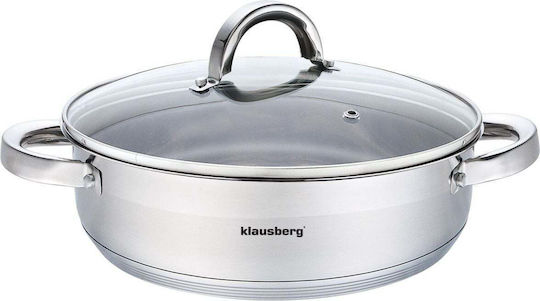 Klausberg Ανοξείδωτη Ρηχή Κατσαρόλα 4.5lt / 26cm