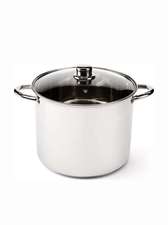 Florina Βαθιά Ανοξείδωτη Κατσαρόλα 12.5lt / 28cm