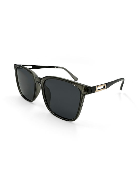 V-store Sonnenbrillen mit Gray Rahmen und Gray Polarisiert Linse POL2242-01