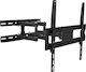 Cabletech LEC-UCH0217 Стойка за телевизор Таван с рамо до 55" и 35кг Черен