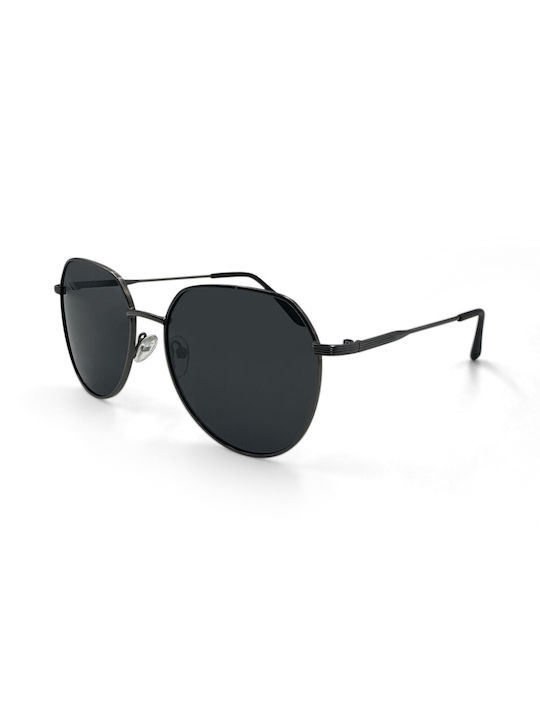 V-store Sonnenbrillen mit Schwarz Rahmen und Schwarz Polarisiert Linse POL1918-01