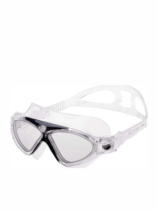 Aquawave Swimming Goggles For Adults With Anti-Glare Transparent Lenses