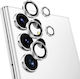 Camera Protection Tempered Glass Silver for the Samsung Galaxy S23 Ultra 5G