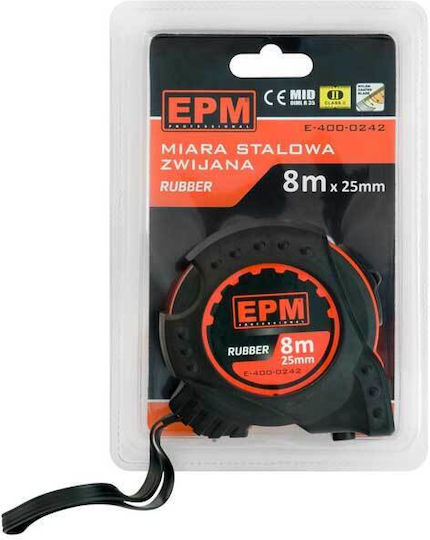 EPM Метрическа лента 25мм x 8м