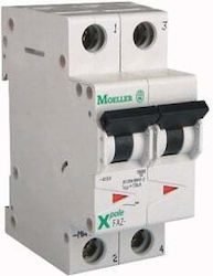 Eaton Automatic Circuit Breaker 1A Double-pole 278745