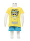 Galaxy Kinder Schlafanzug Sommerlich Yellow