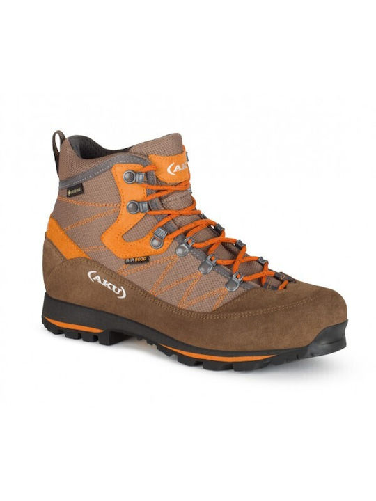 Aku Trekker Lite Iii Wide Women's Hiking Boots Waterproof with Gore-Tex Membrane Brown