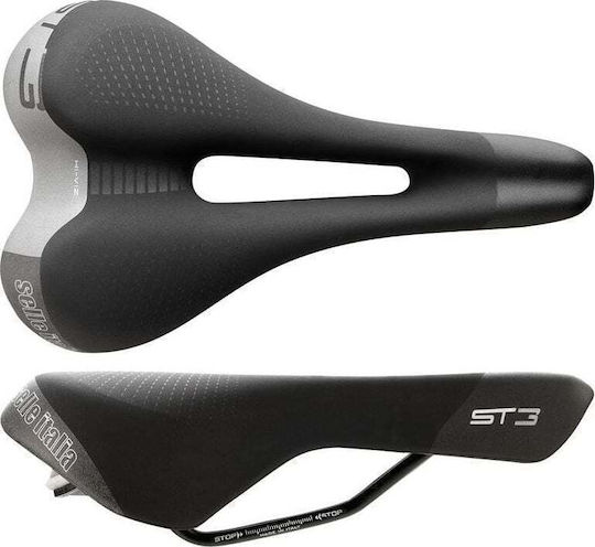 Selle Italia Sportouring St 3 Superflow S Σέλα Ποδηλάτου Μαύρη με Gel