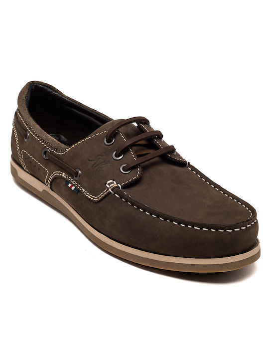 Rover Ανδρικά Boat Shoes σε Πράσινο Χρώμα