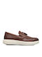 Men's Leather Moccasins Tabac Brown