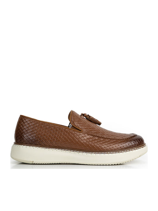 Men's Leather Moccasins Brown