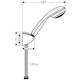 Hansgrohe Crometta 85 Τηλέφωνο Ντουζ με Σπιράλ