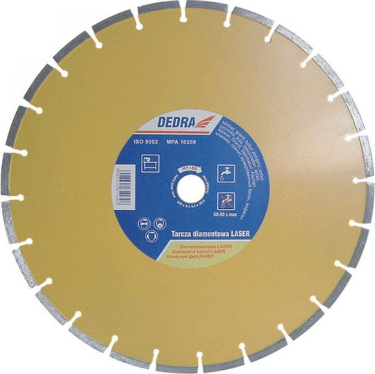 Dedra Cutting Disc Construction Materials Hole Diameter 400mm 1pcs
