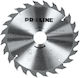 Proline Δίσκος Κοπής Ξύλου με 24 Δόντια