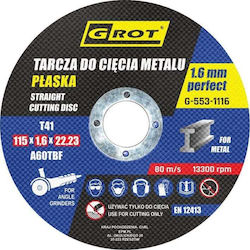 Grot Metal Cutting Disc 115mm