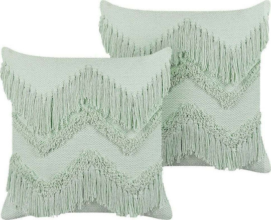 Beliani Perna Bright Verde 45x45 cm