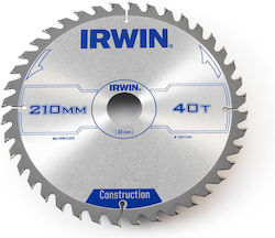 Irwin Disc De Tăiere Lemn 210mm