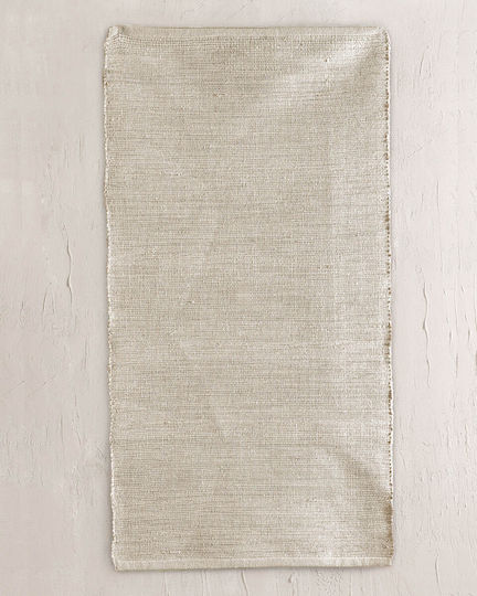 Rythmos Nisyros Χαλί Ορθογώνιο Βαμβακερό Εκρού 120x160cm