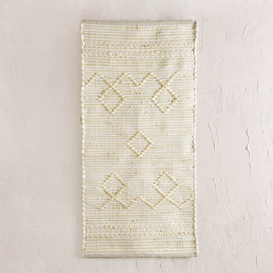 Rythmos Ketil Teppich Rechteckig Baumwolle Beige