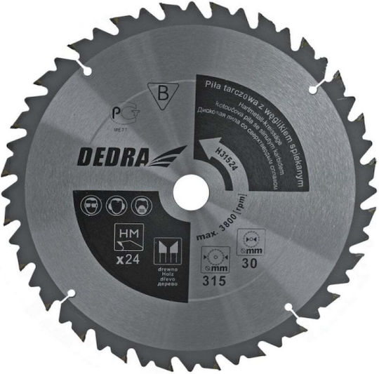Dedra Cutting Disc Wood Hole Diameter 400mm with 36 Teeth 1pcs