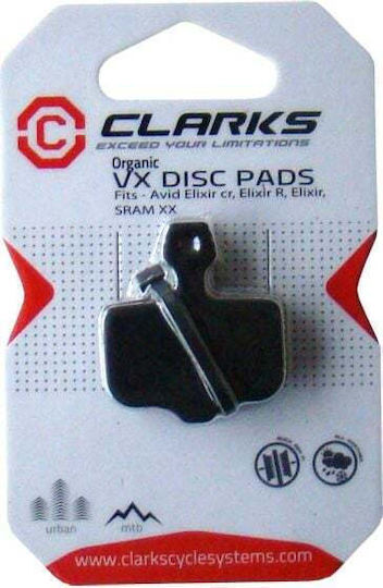 Clarks CLA-VX841C Велосипедни спирачни накладки за дискови спирачки