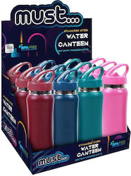 Must Kids Water Bottle Stainless Steel 500ml (Various Colors)