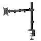 Maclean Energy Stand Desk Mounted Monitor up to 17" with Arm (MC-753N)