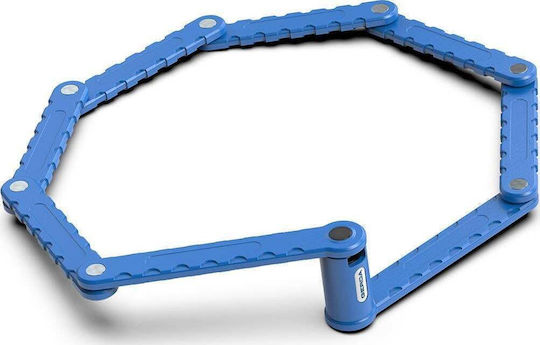 Gerda Bicycle Folding Lock with Key Gray