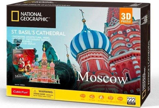 Cubicfun 3D Puzzle St. Basilius-Kathedrale National Geographic