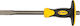 Topex Meißel Breite 25mm mit Rutschfest Griff Set 1Stück