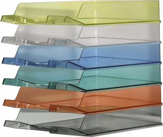 Bantex Transparent Filing Tray Green