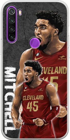 Nba Stars - Donovan Mitchell Back Cover Σιλικόνης Πολύχρωμο (Redmi Note 8 2021)
