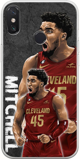 Nba Stars - Donovan Mitchell Back Cover Silicon Multicolor (Mi A2 Lite)