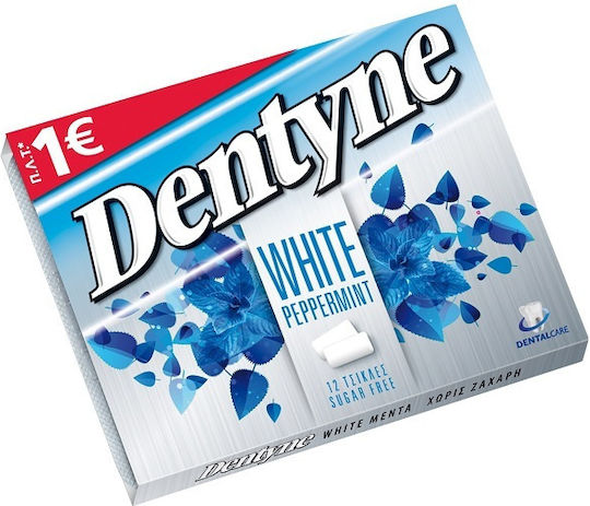 Dentyne 12 Ice Chewing Gums With Mint Flavour No Added Sugar 16.8gr