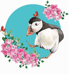 Clear Creation Card Swarovski Square Cl2001 Puffin