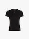 Tommy Hilfiger Women's Athletic Blouse Black.