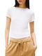 Essential Γυναικείο Αθλητικό T-shirt White