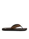 Carver Men's Flip Flops Brown