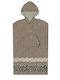 Palamaiki Cotton Beach Poncho Brown