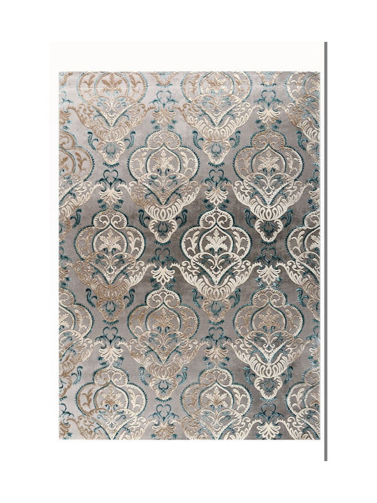 Tzikas Carpets Elite 19284 Χαλί Ορθογώνιο Γκρι-μπλε