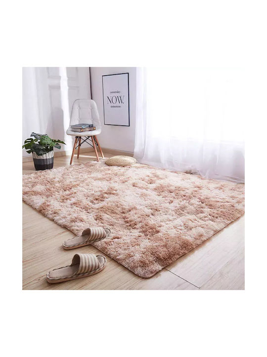 Strado Carpets Covor Rectangular Shaggy Bej