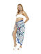 Verde Blau Damen Pareo