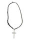 V-store Herren Armband mit Kreuz-Design 41cm