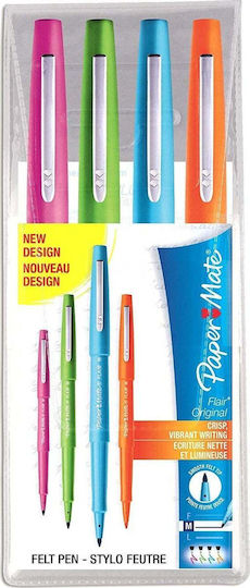 Paper Mate Paper Mate Faserschreiber Flair B 4 Stk T M O Hg