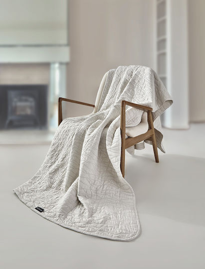 Guy Laroche Shadow Подредба Покривало Кингсайз Микрофибър Естествено 220x240см 2бр