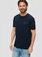 S.Oliver Men's Short Sleeve T-shirt BLUE