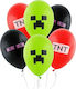 Set 6 Gaming Balloons Multicolour 30 Cm