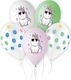 Godan Premium Heliumballons Happy Unicorn 13" Pack 5 Stk