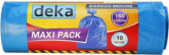 DEKA nuts Σακούλες Απορριμάτων Χωρητικότητας 160lt 10τμχ Μπλε